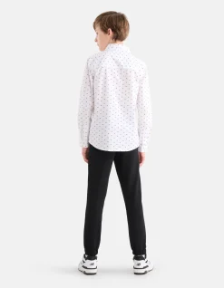 Shoeby Printed Overhemd Wit< Overhemden
