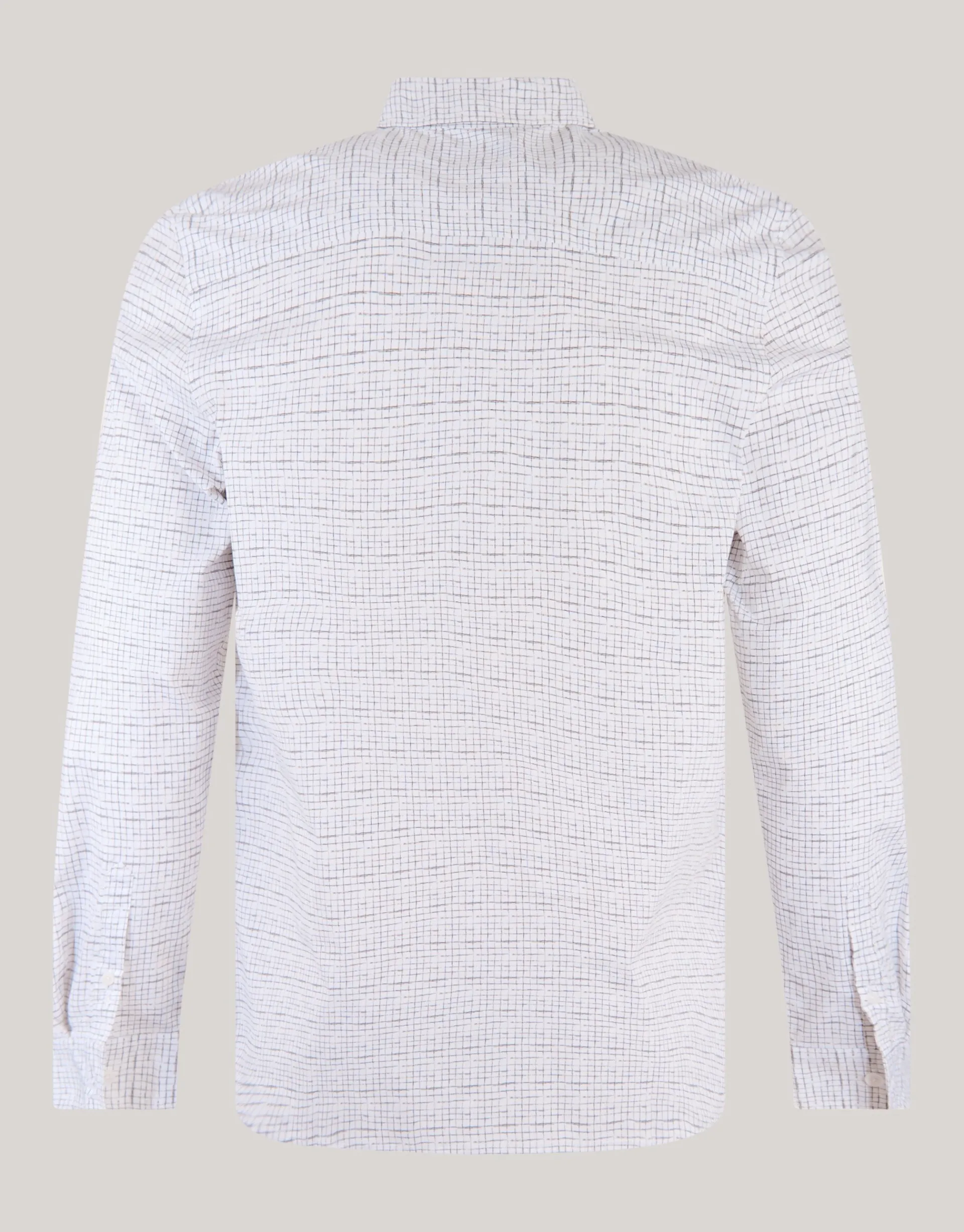 Shoeby Printed Overhemd Wit<Heren Overhemden