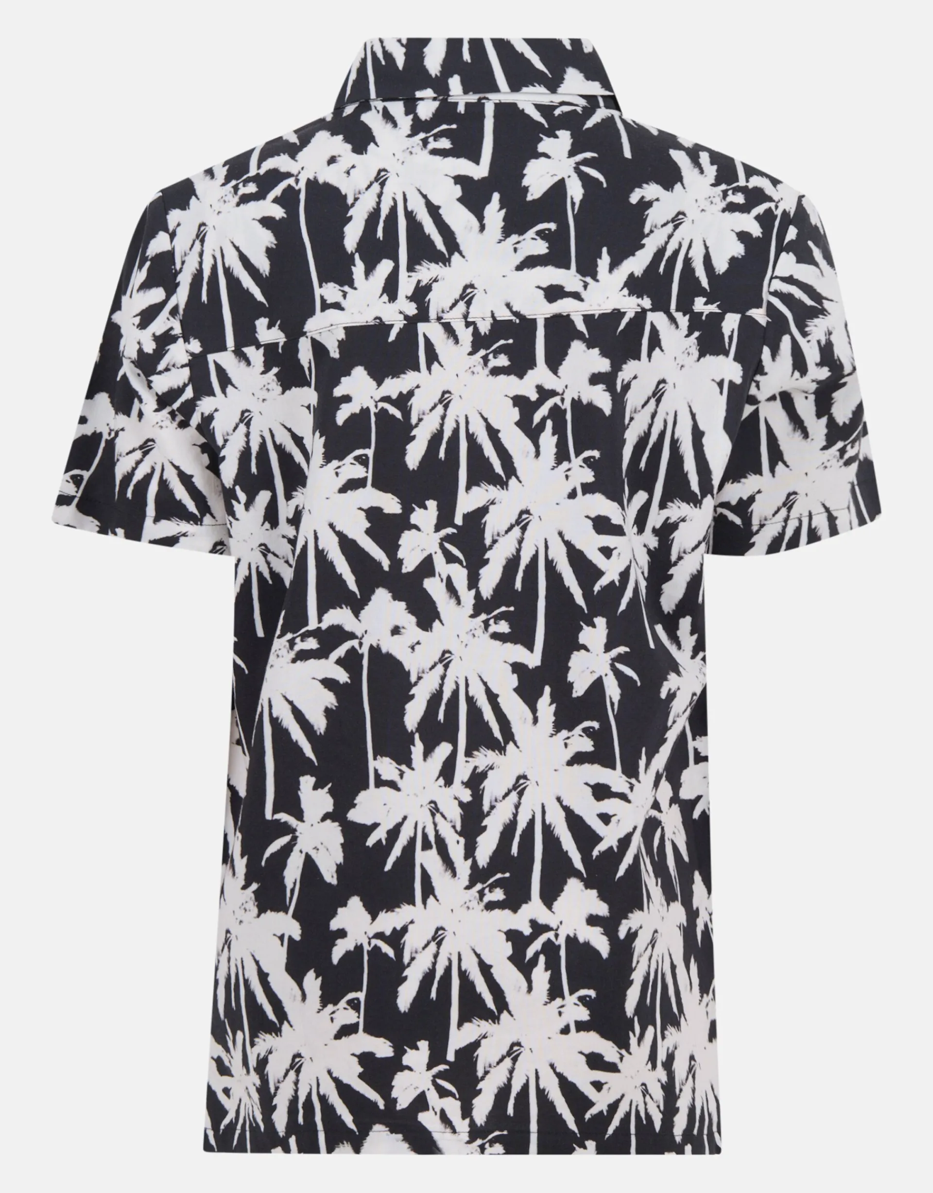 Shoeby Printed Overhemd Zwart/Wit< Overhemden