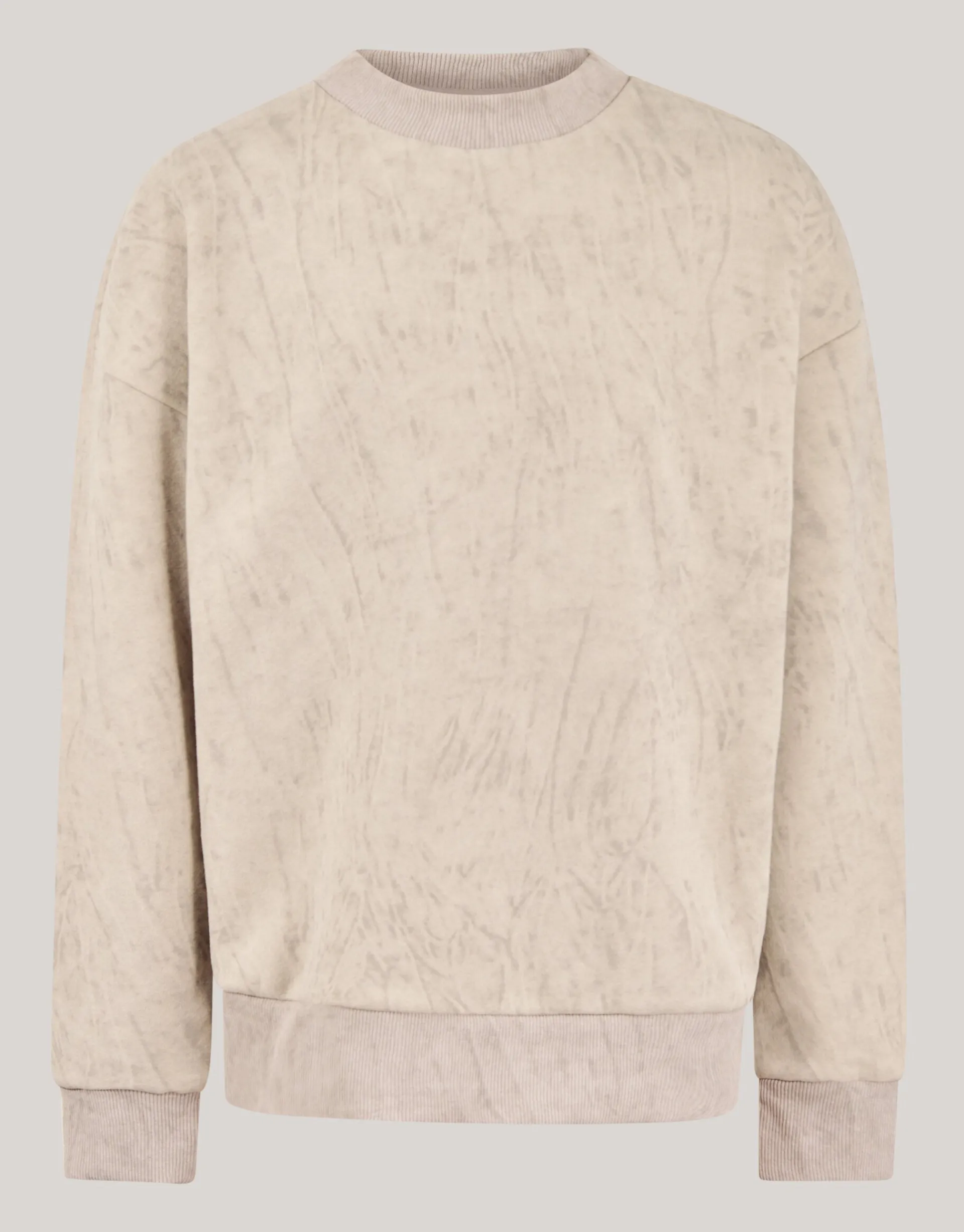 Shoeby Printed Sweater Beige< Gebreide Truien|Sweaters