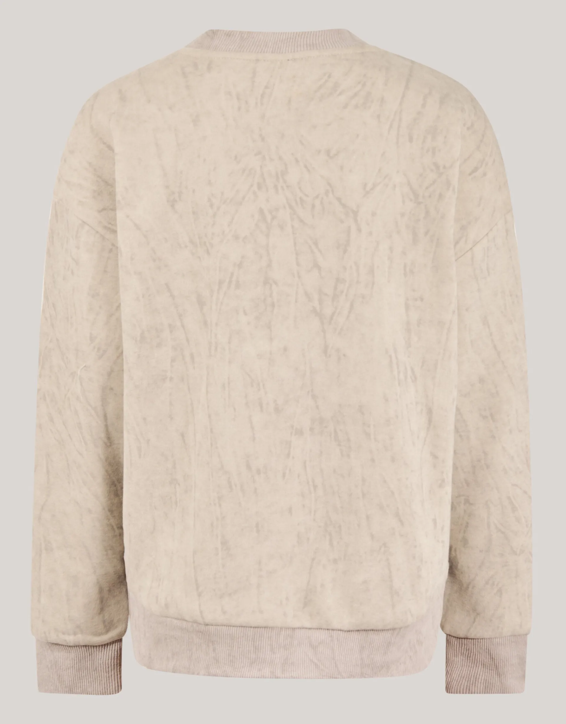 Shoeby Printed Sweater Beige< Gebreide Truien|Sweaters