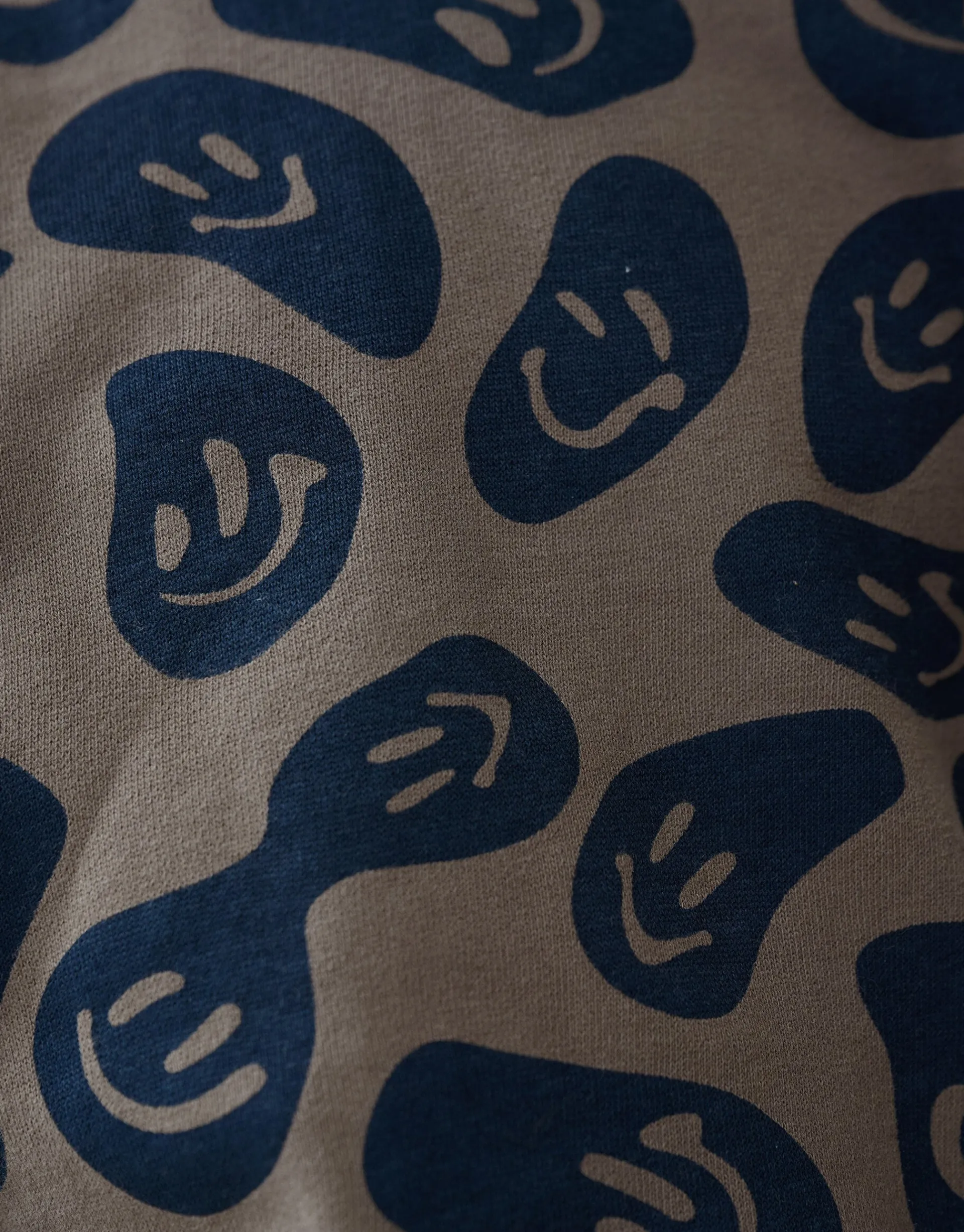 Shoeby Printed Sweater Bruin< Gebreide Truien|Sweaters