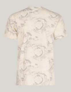Shoeby Printed T-shirt Gebroken Wit<Heren T-Shirts En Polo's