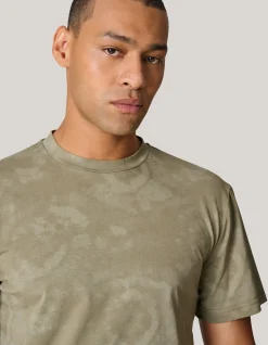 Shoeby Printed T-shirt Groen<Heren T-Shirts En Polo's