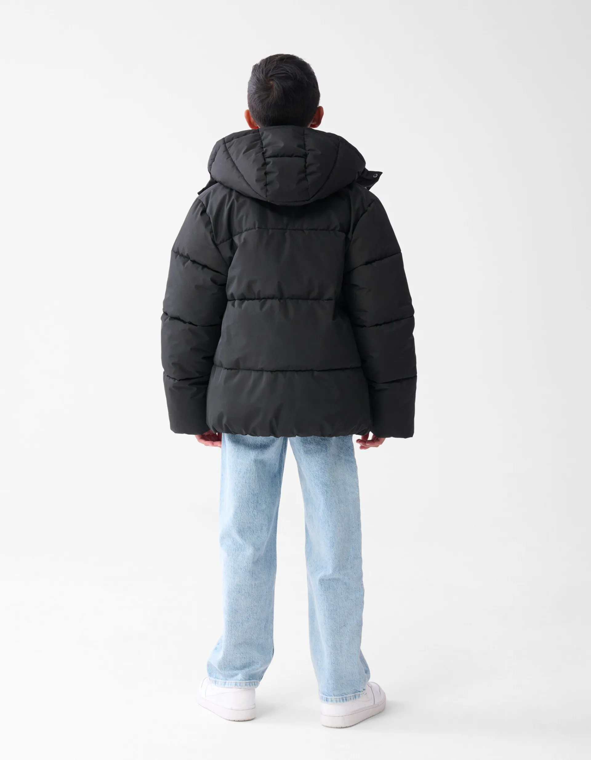 Shoeby Puffer Jas Zwart< Jassen