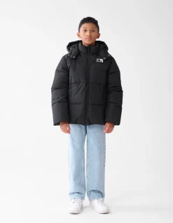 Shoeby Puffer Jas Zwart< Jassen