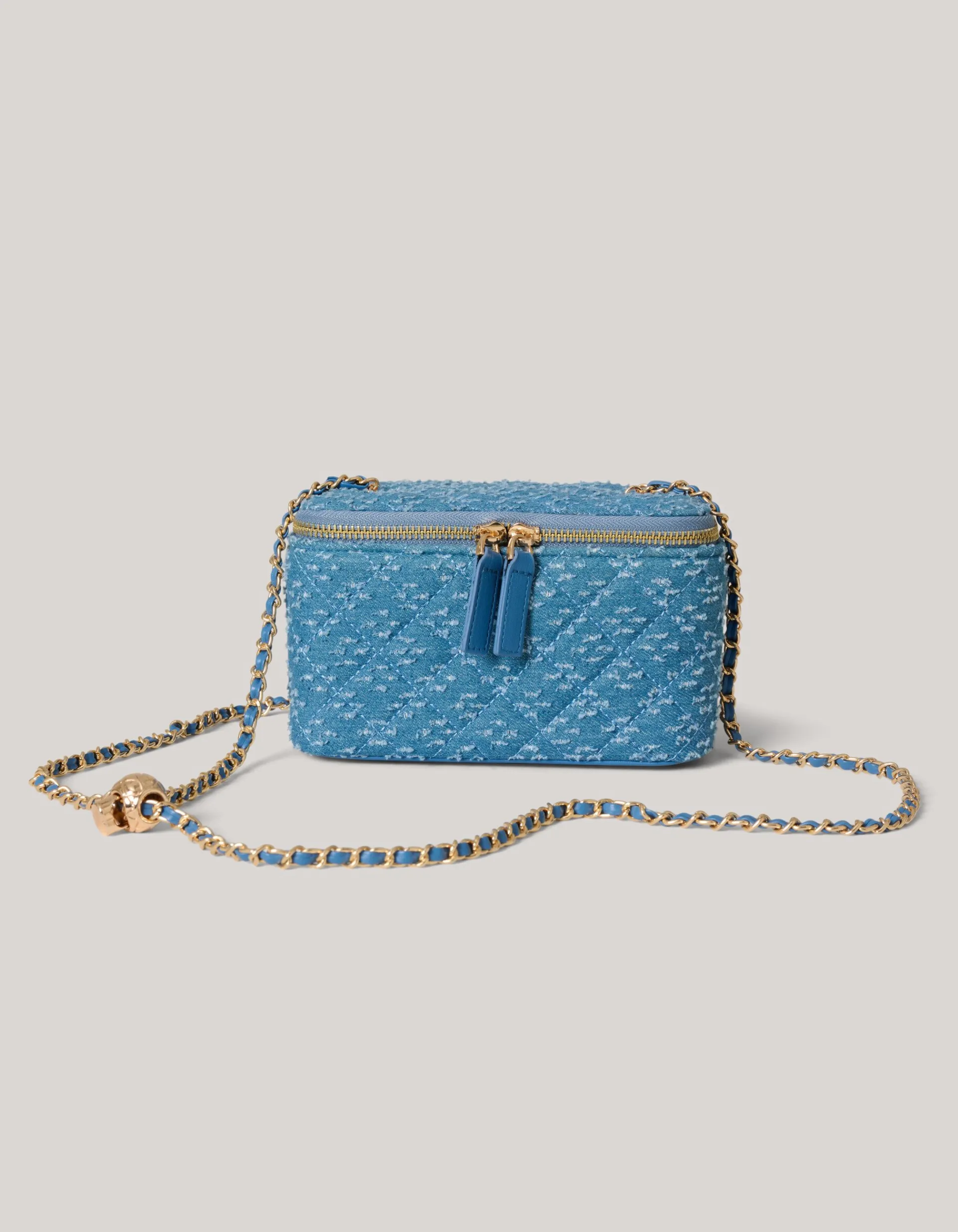 Shoeby Quilted Tas Blauw<DAMES Tassen