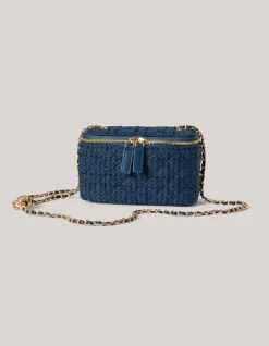 Shoeby Quilted Tas Donkerblauw<DAMES Tassen
