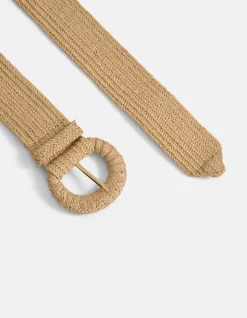 Shoeby Raffia Riem Groot<DAMES Riemen