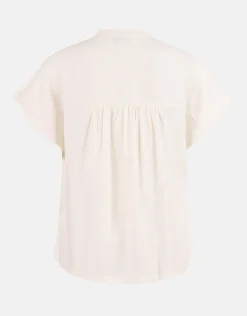 Shoeby Relaxed Fit Top Gebroken Wit<DAMES Tops