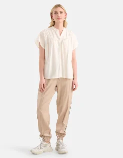 Shoeby Relaxed Fit Top Gebroken Wit<DAMES Tops