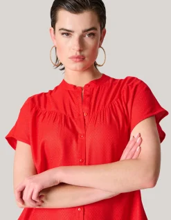 Shoeby Relaxed Fit Top Rood<DAMES Tops