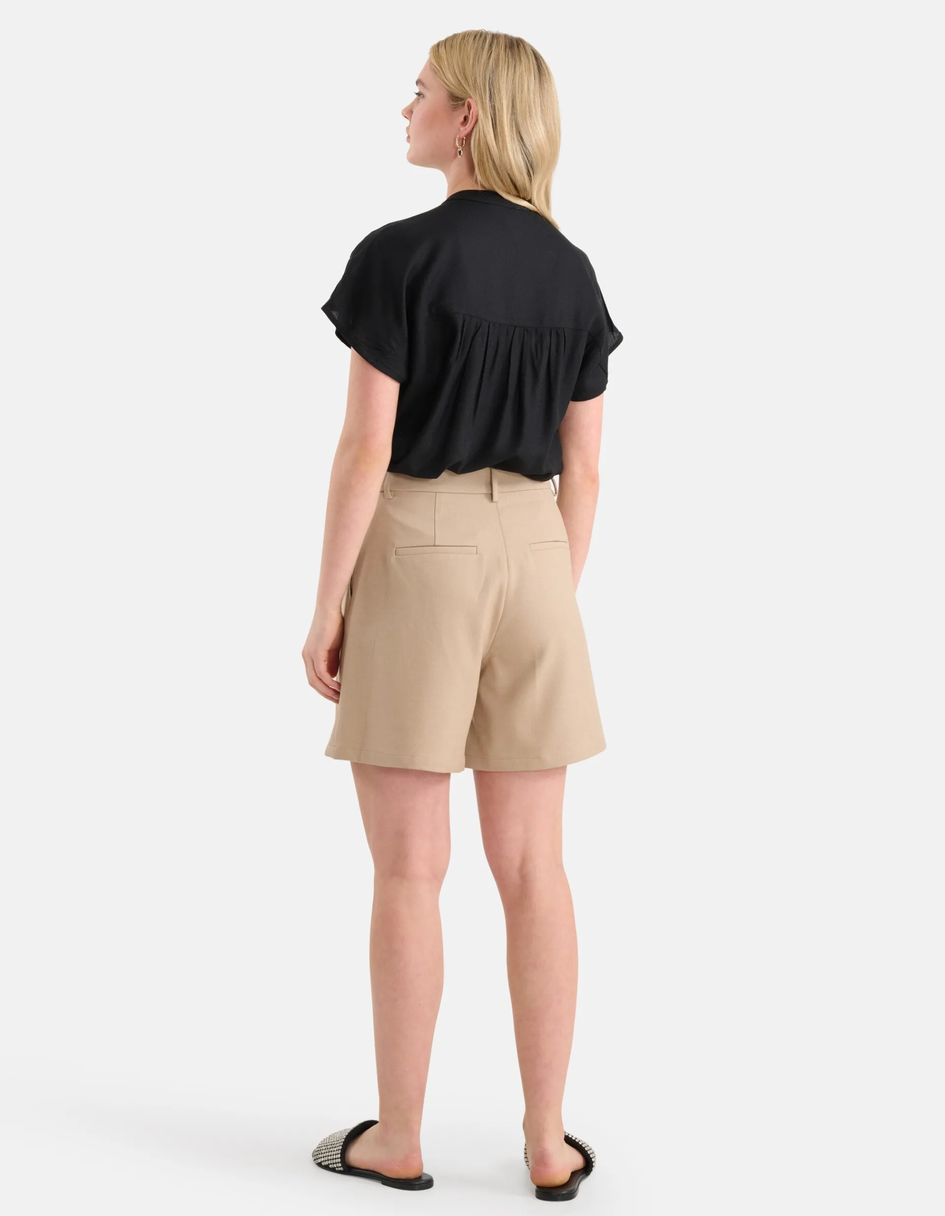 Shoeby Relaxed Fit Top Zwart<DAMES Tops