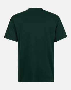 Shoeby Relaxed Fit T-shirt Donkergroen<Heren T-Shirts En Polo's