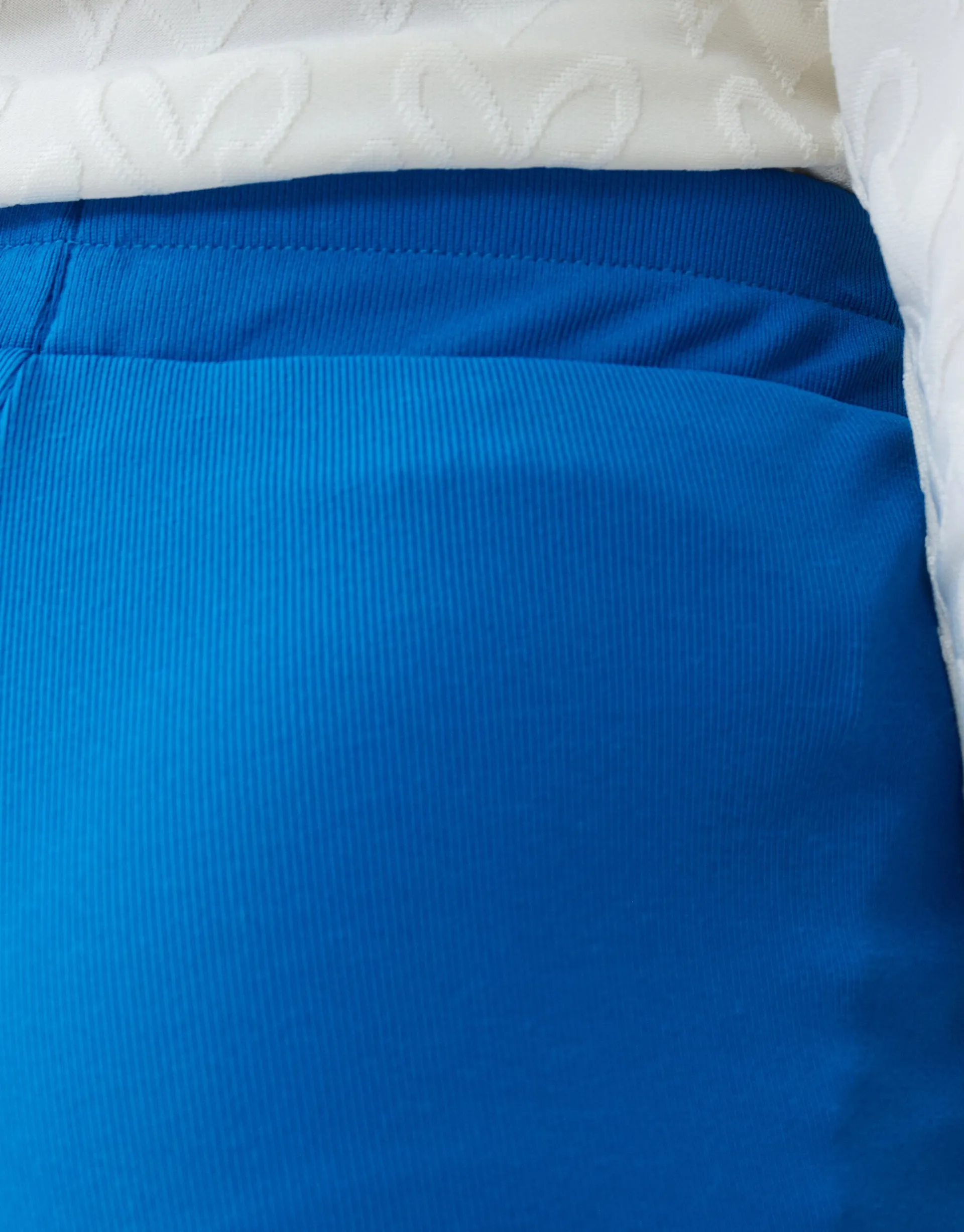 Shoeby Rib Flared Legging Blauw< Broeken