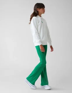 Shoeby Rib Flared Legging Groen< Broeken