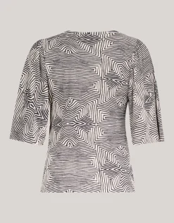 Shoeby Rib Jersey Ruffle Top<DAMES Tops
