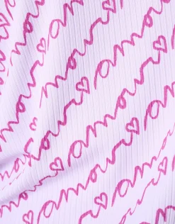 Shoeby Rib Jersey Top Licht Paars<DAMES T-Shirts