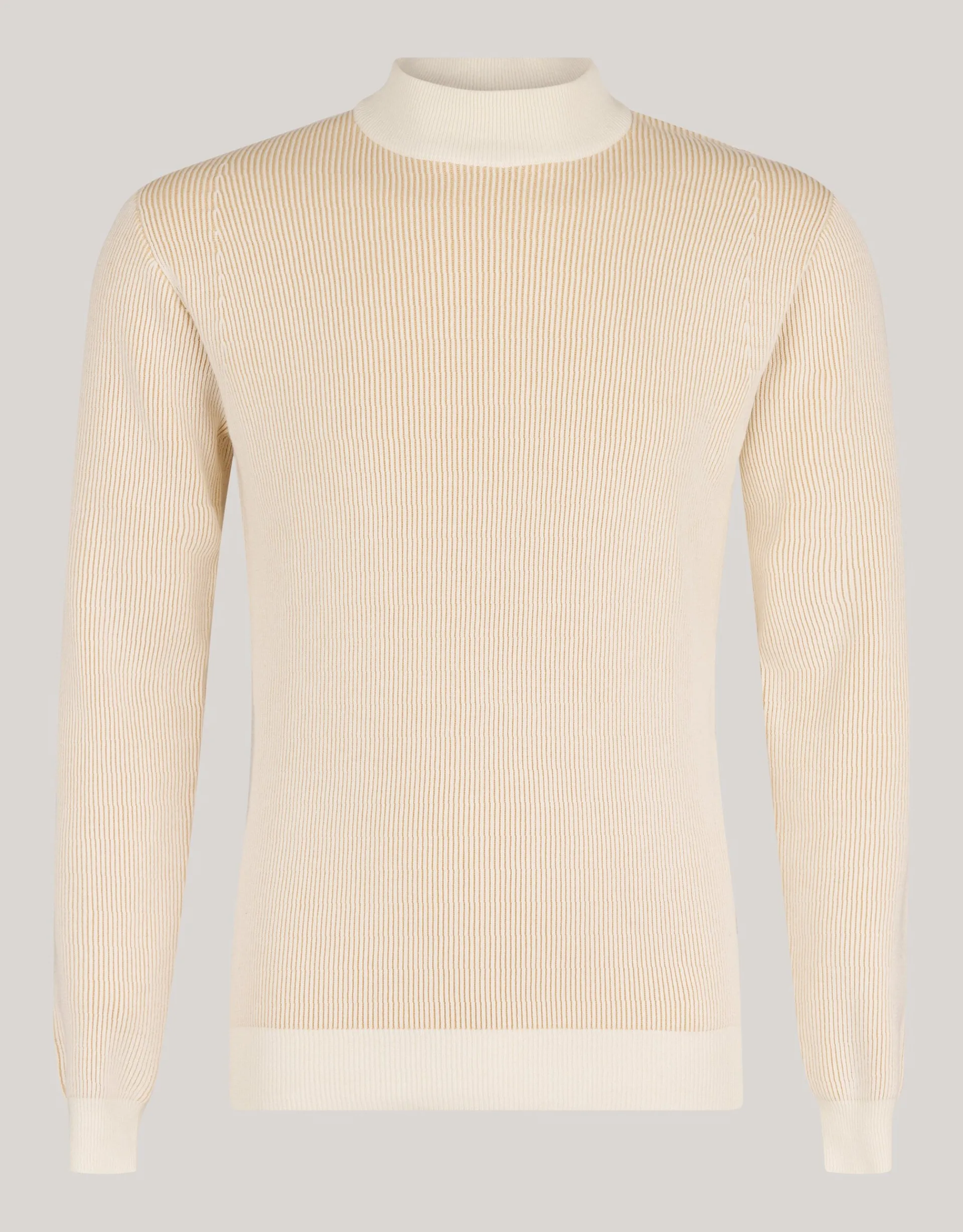 Shoeby Rib Trui Gebroken Wit<Heren Truien En Sweaters
