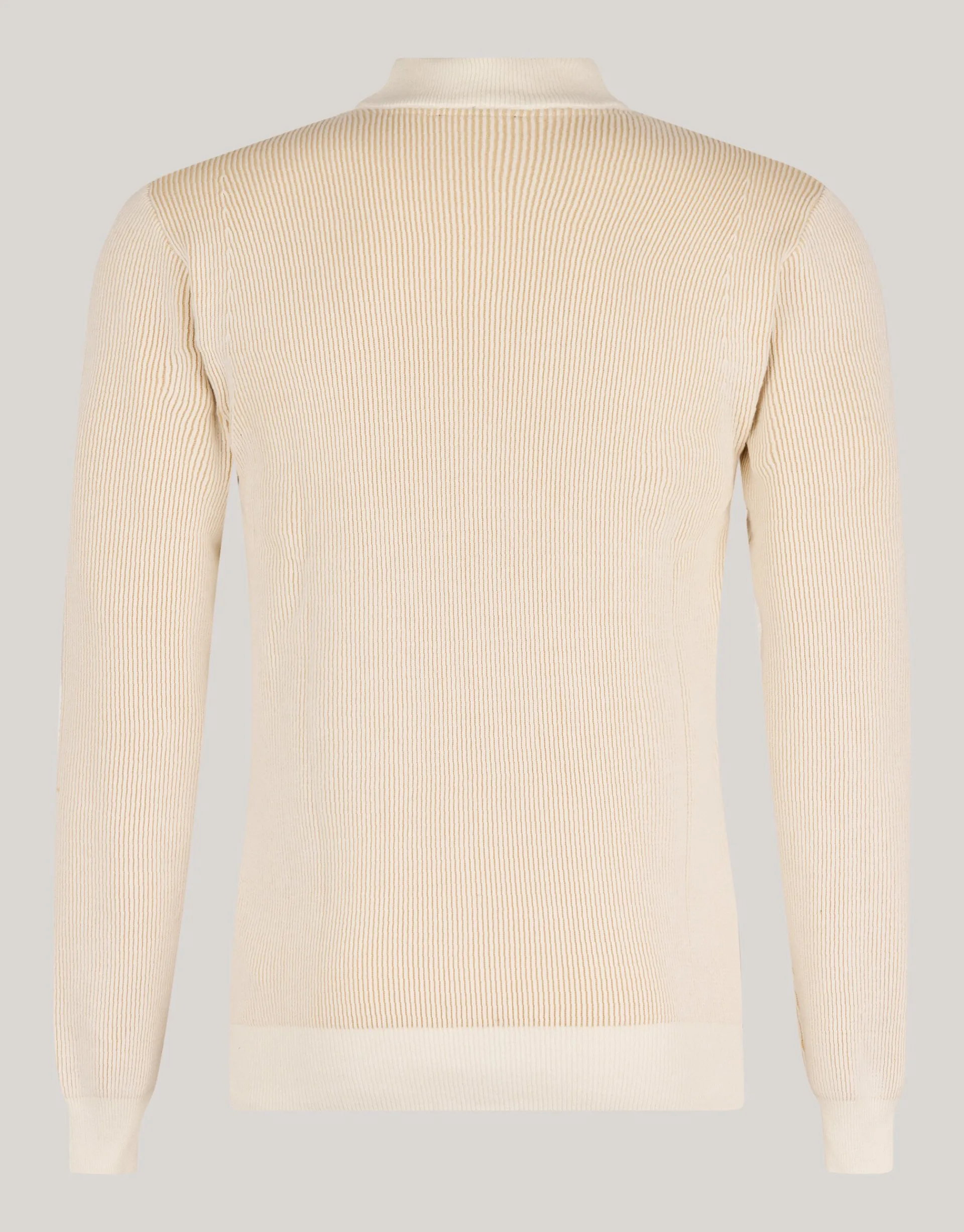 Shoeby Rib Trui Gebroken Wit<Heren Truien En Sweaters