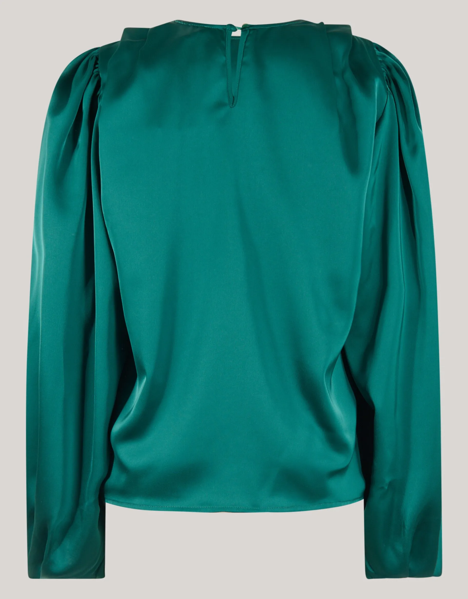 Shoeby Roos Blouse Donkergroen<DAMES Blouses