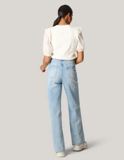 Shoeby Ruffle Top Gebroken Wit<DAMES Tops
