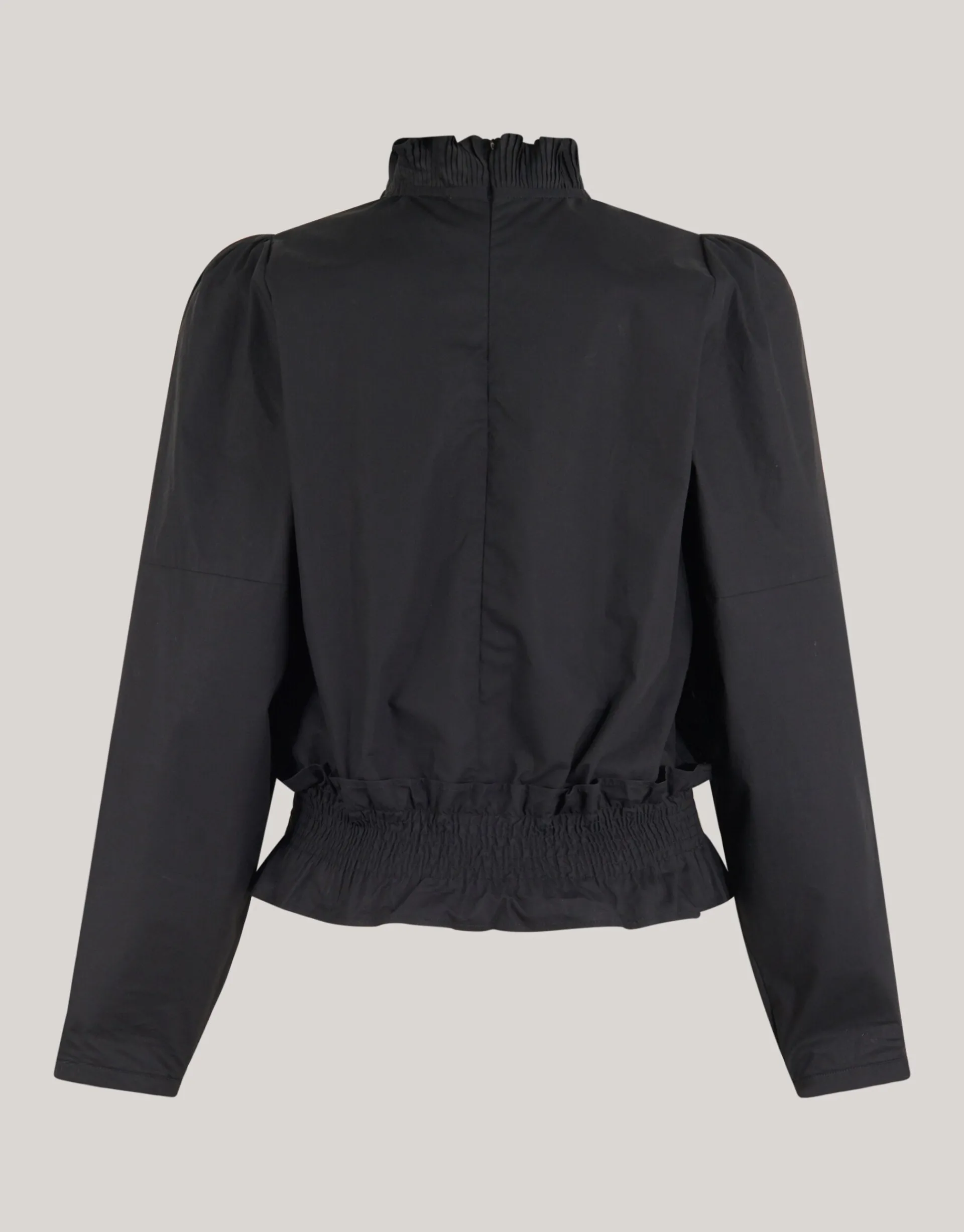 Shoeby Ruffle Top Zwart<DAMES Tops
