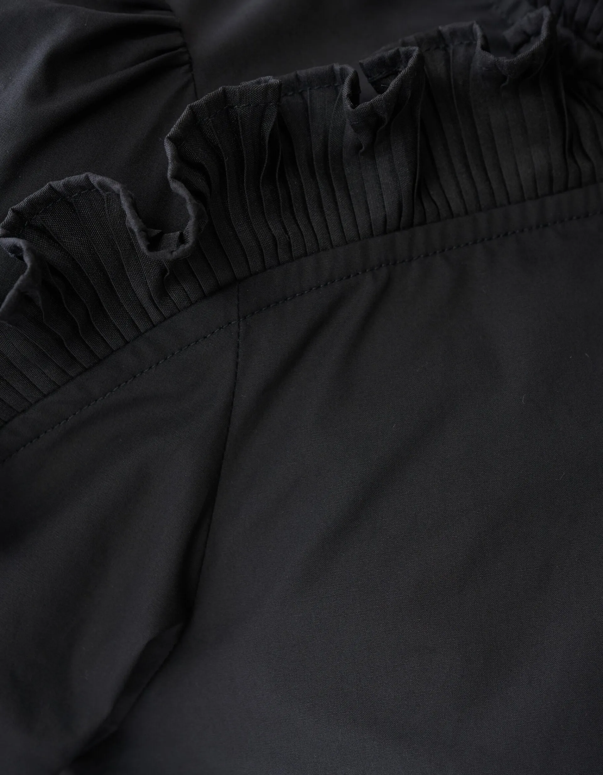 Shoeby Ruffle Top Zwart<DAMES Tops