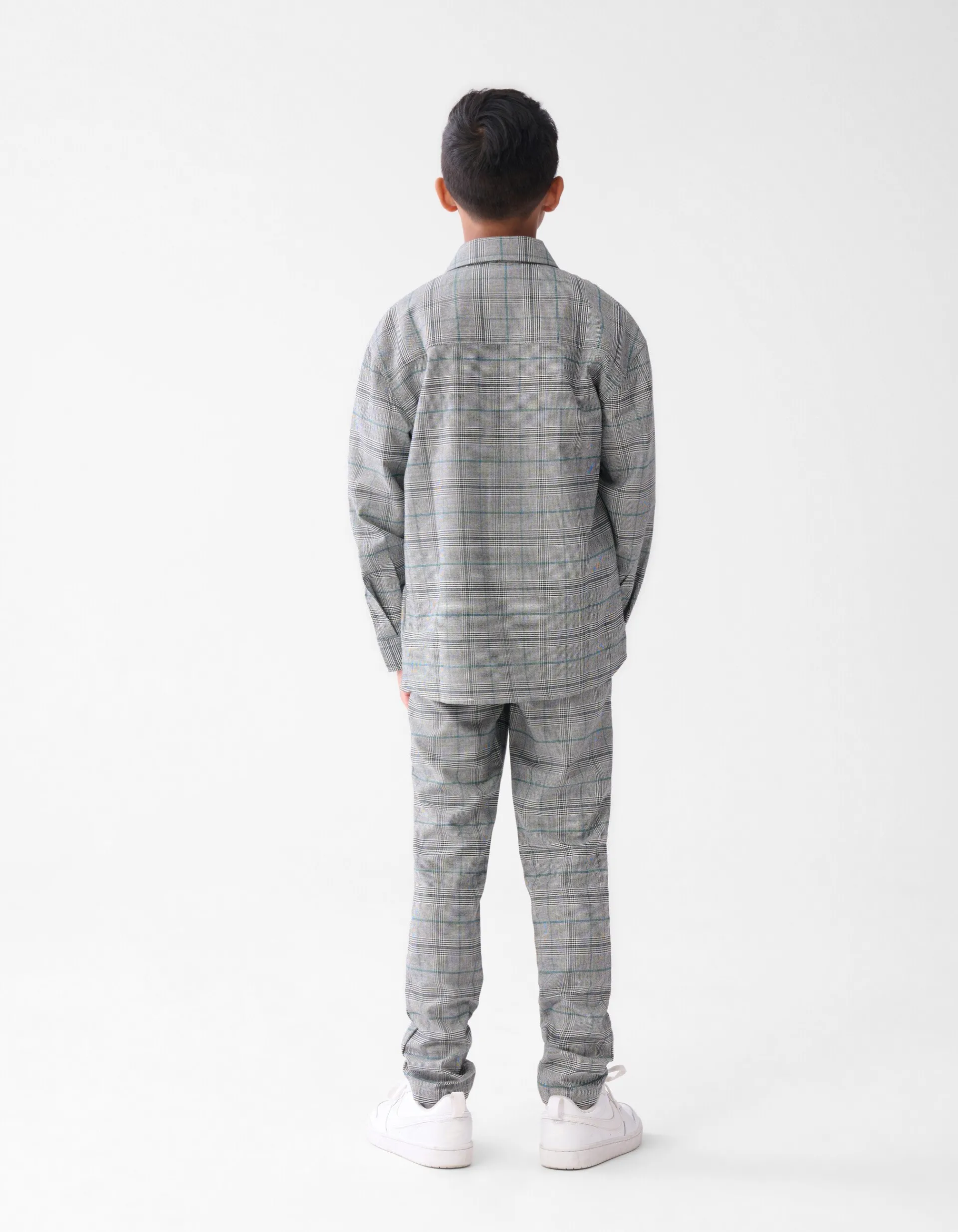 Shoeby Ruiten Overshirt Grijs< Jacks