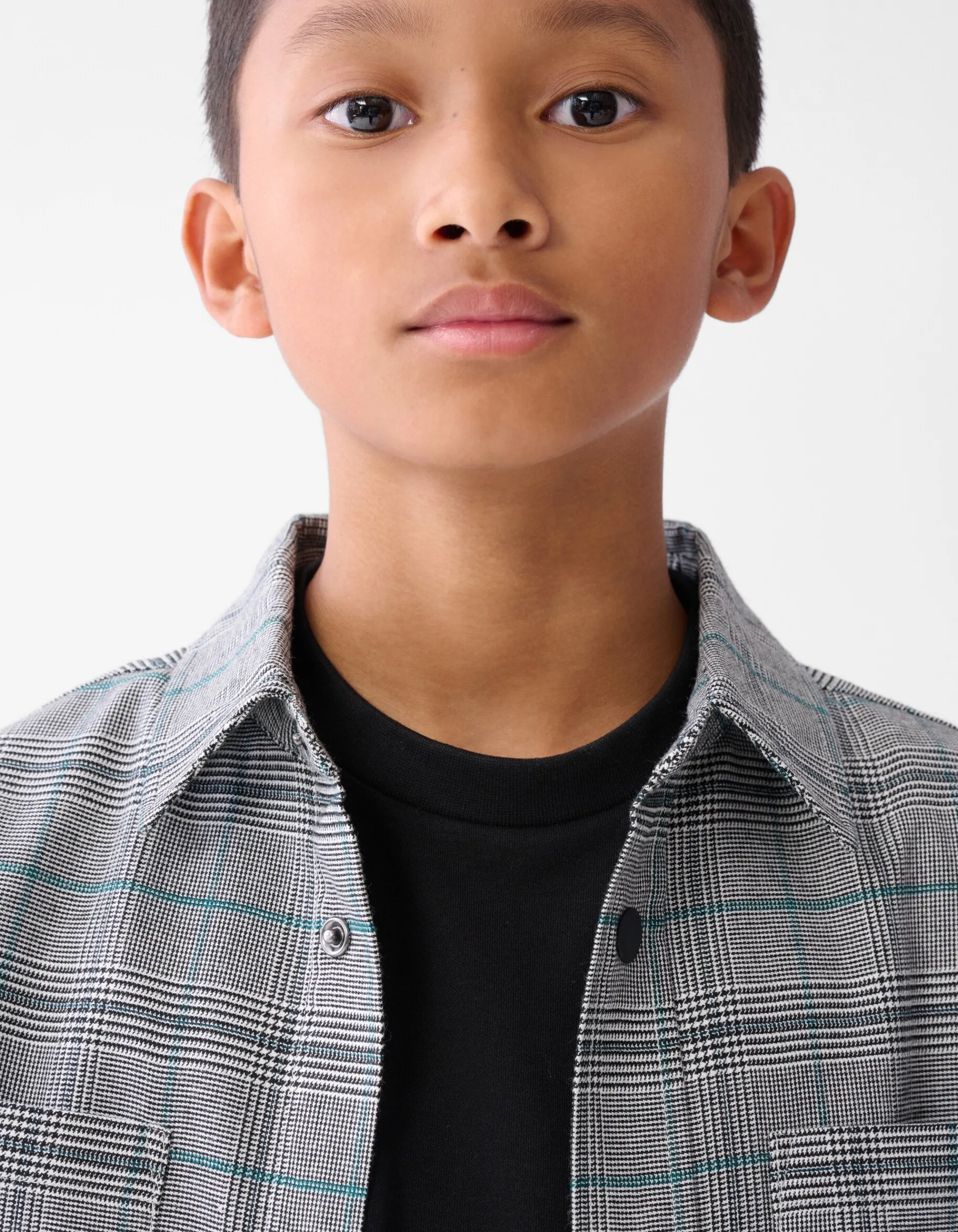 Shoeby Ruiten Overshirt Grijs< Jacks