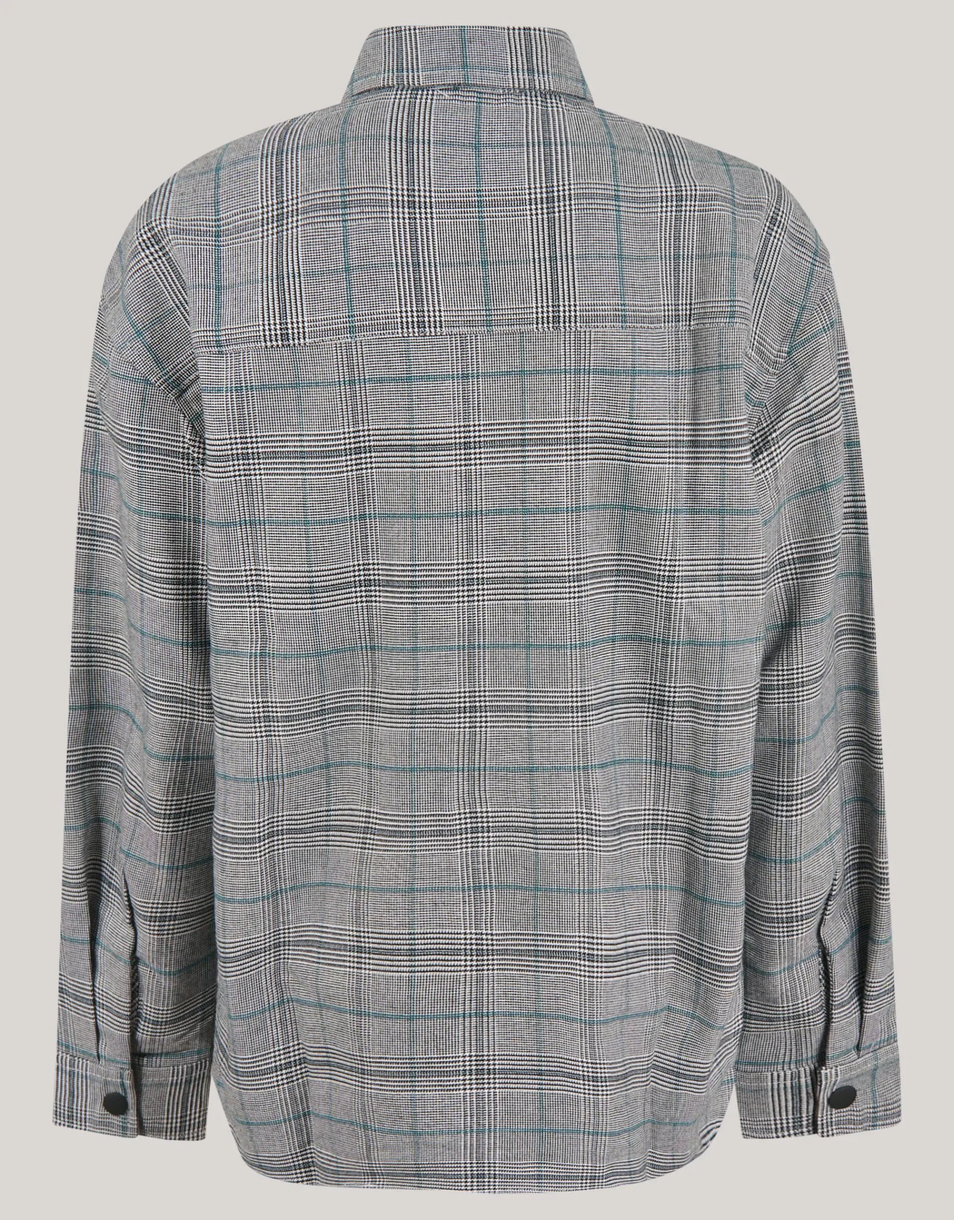 Shoeby Ruiten Overshirt Grijs< Jacks