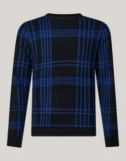Shoeby Ruiten Trui Zwart<Heren Truien En Sweaters