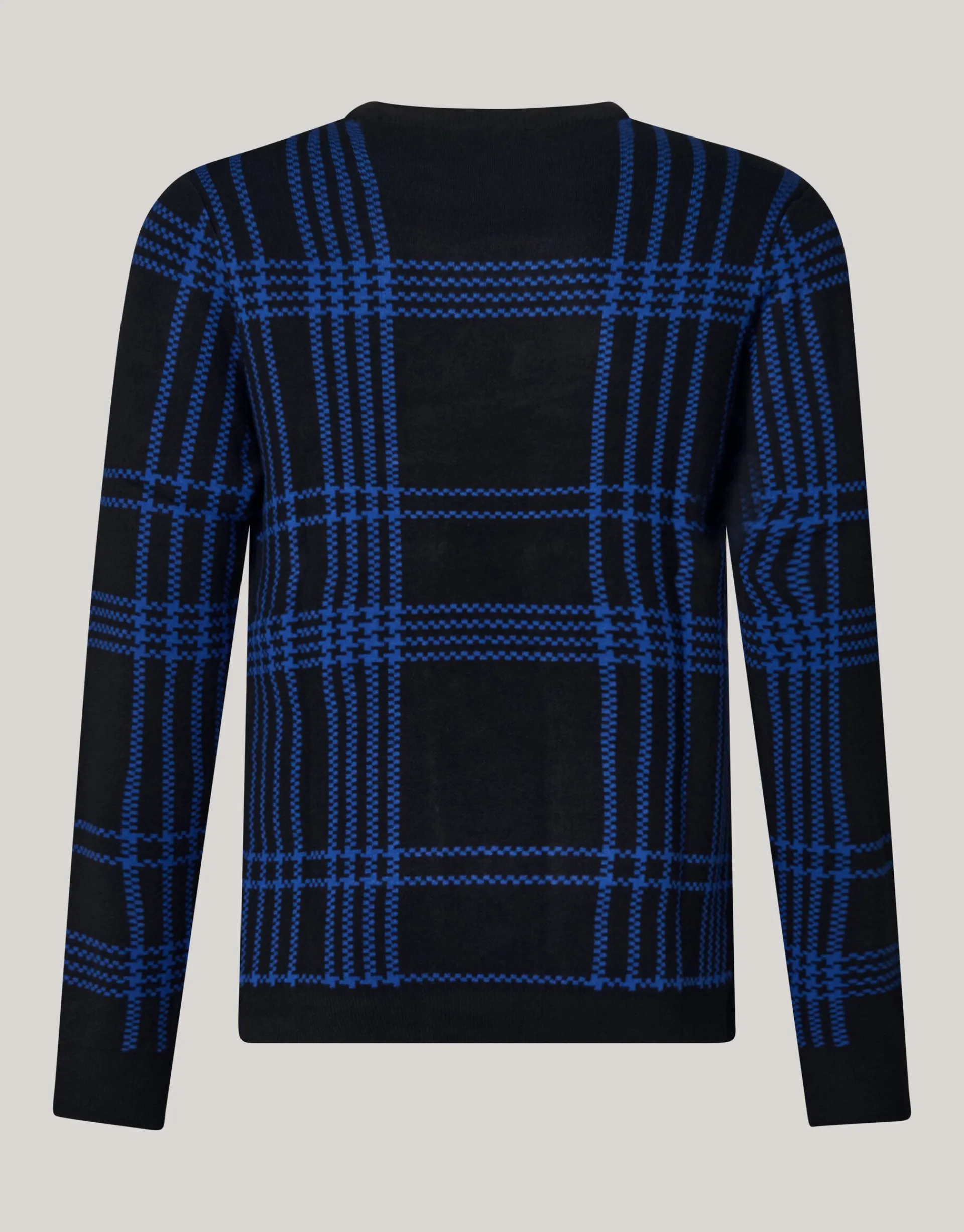 Shoeby Ruiten Trui Zwart<Heren Truien En Sweaters