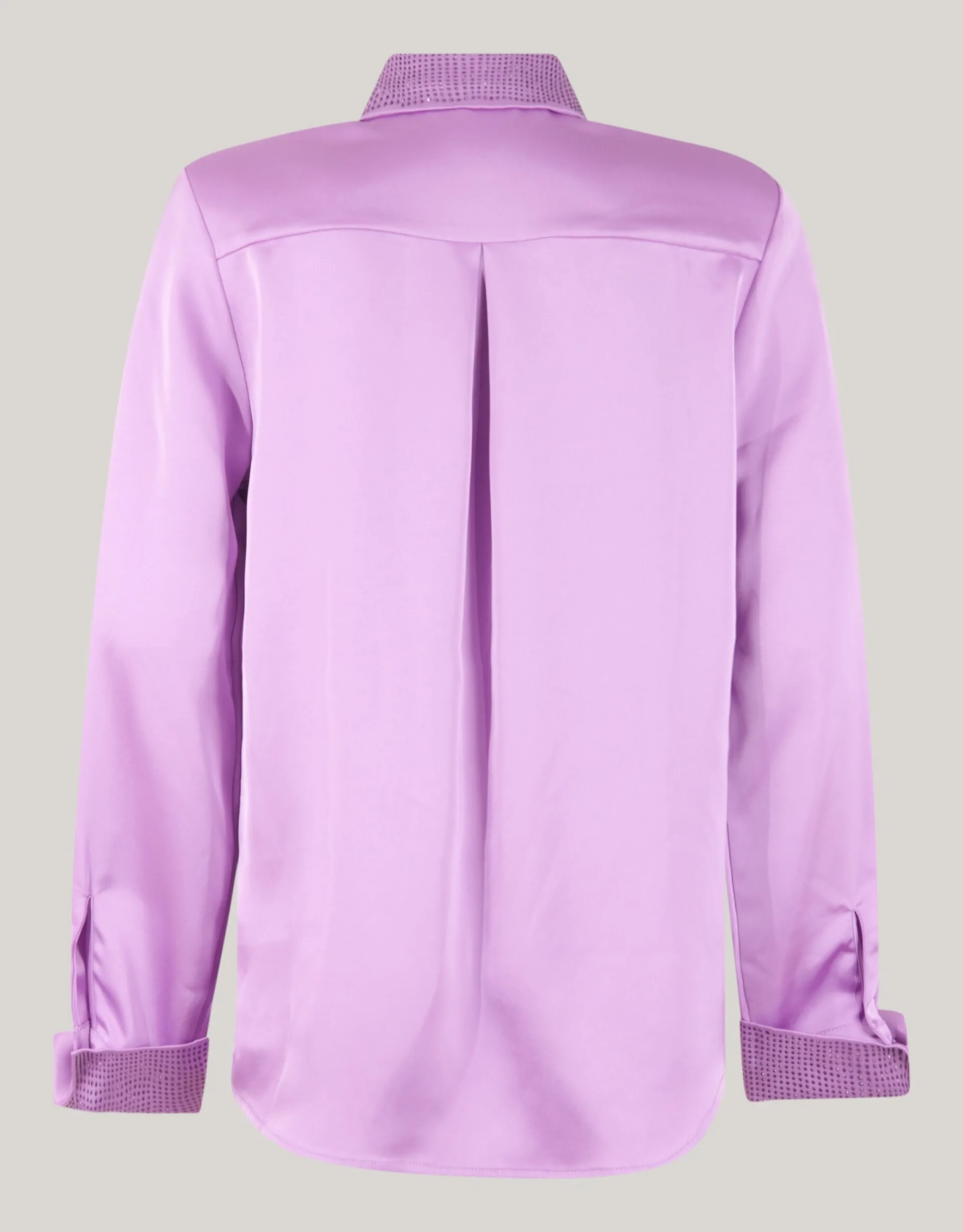 Shoeby Satijnen Blouse Lichtpaars By Lizzy<DAMES Blouses