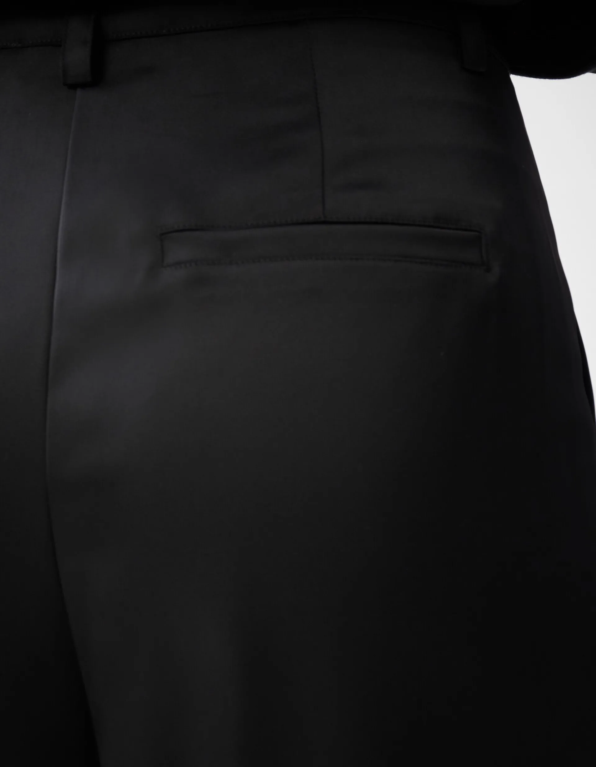 Shoeby Satijnen Broek Zwart By Lonneke<DAMES Broeken