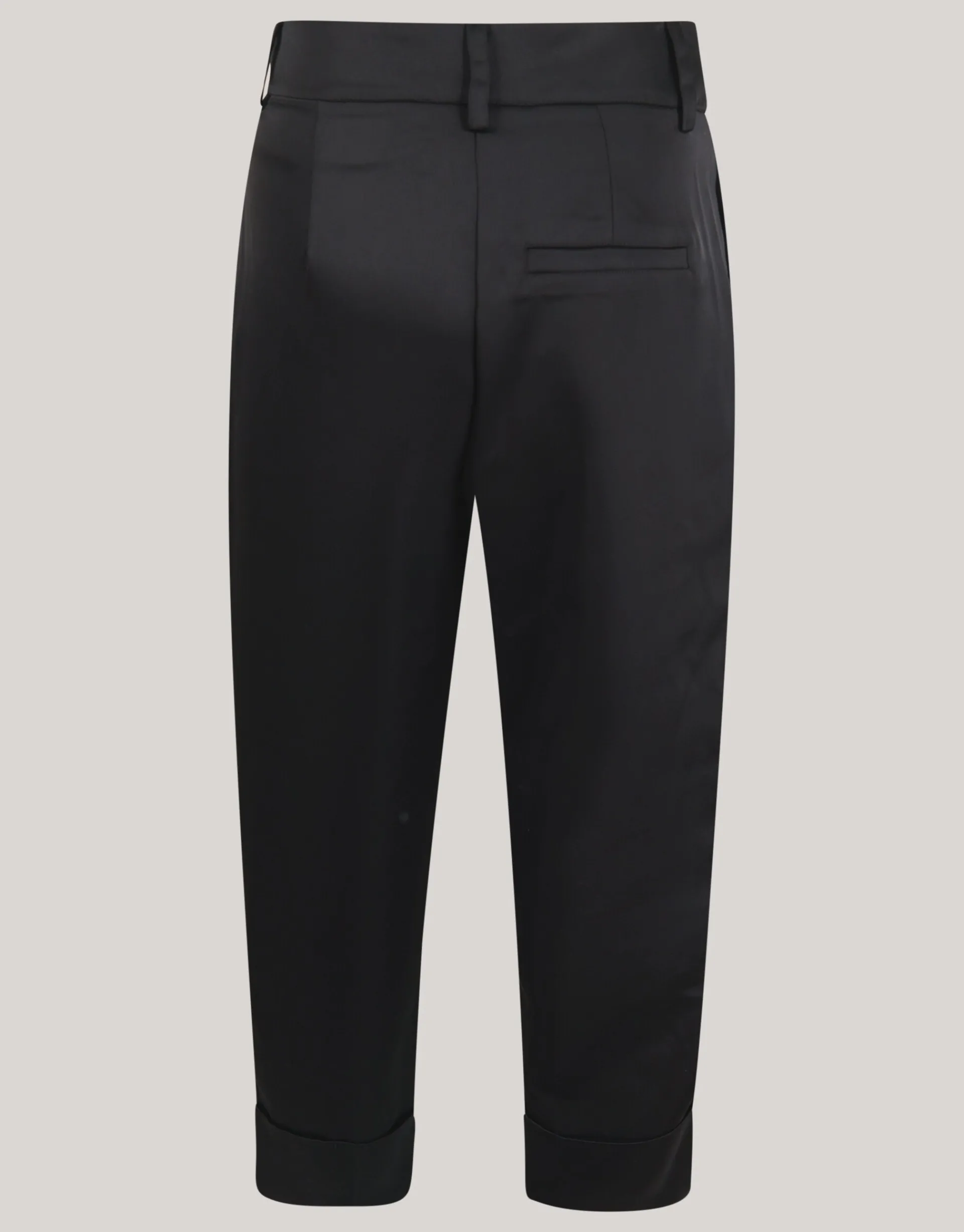 Shoeby Satijnen Broek Zwart By Lonneke<DAMES Broeken