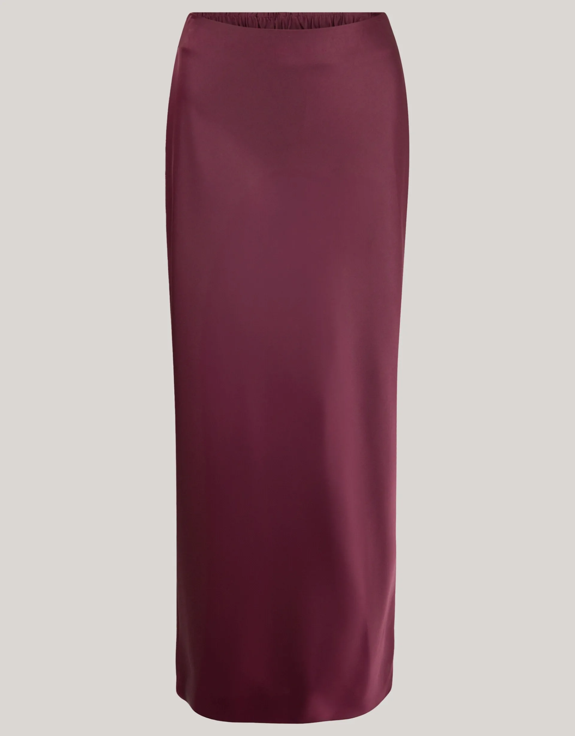 Shoeby Satijnen Rok Donkerrood By Lonneke<DAMES Rokken