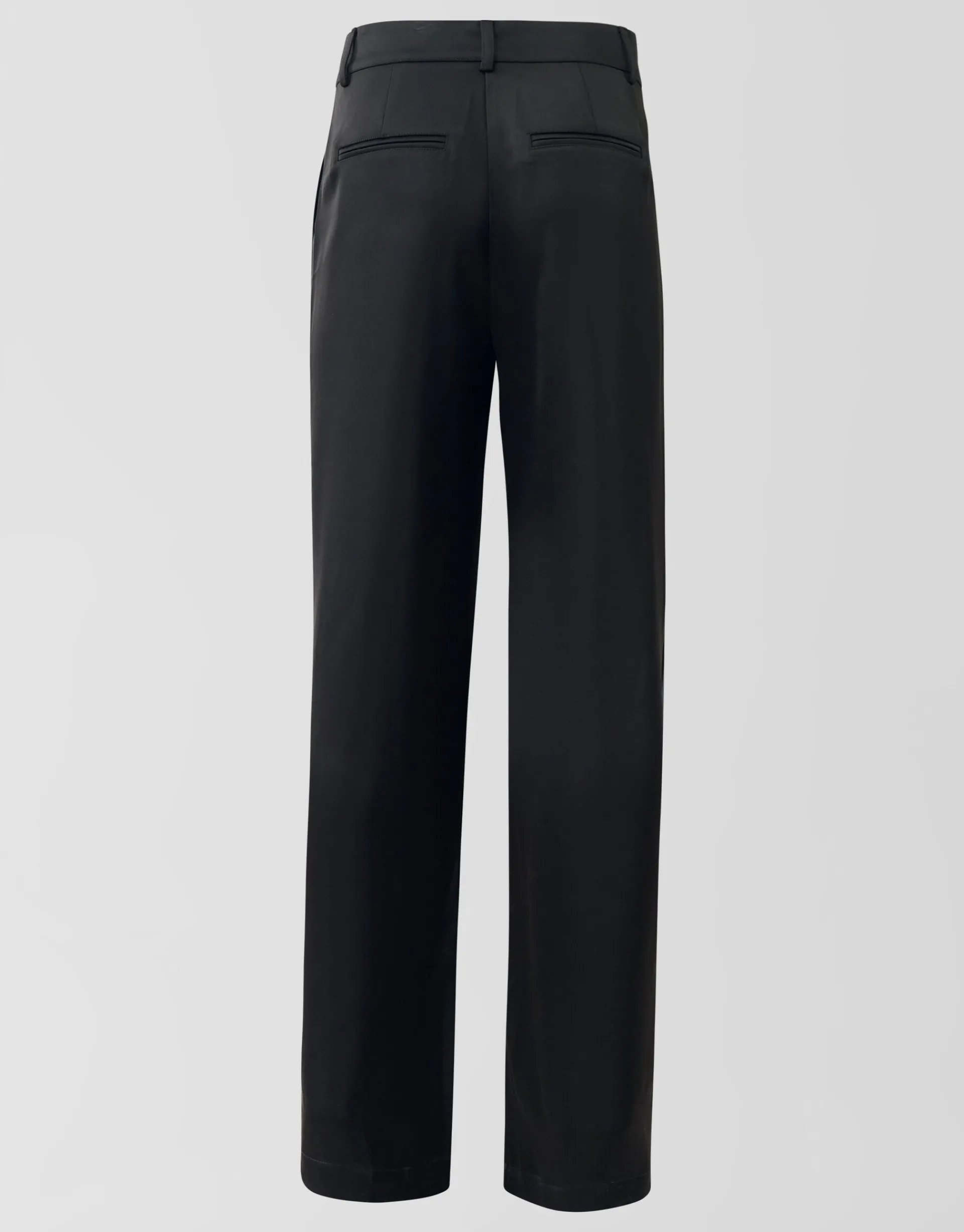 Shoeby Satijnen Wide Leg Broek Zwart<DAMES Broeken