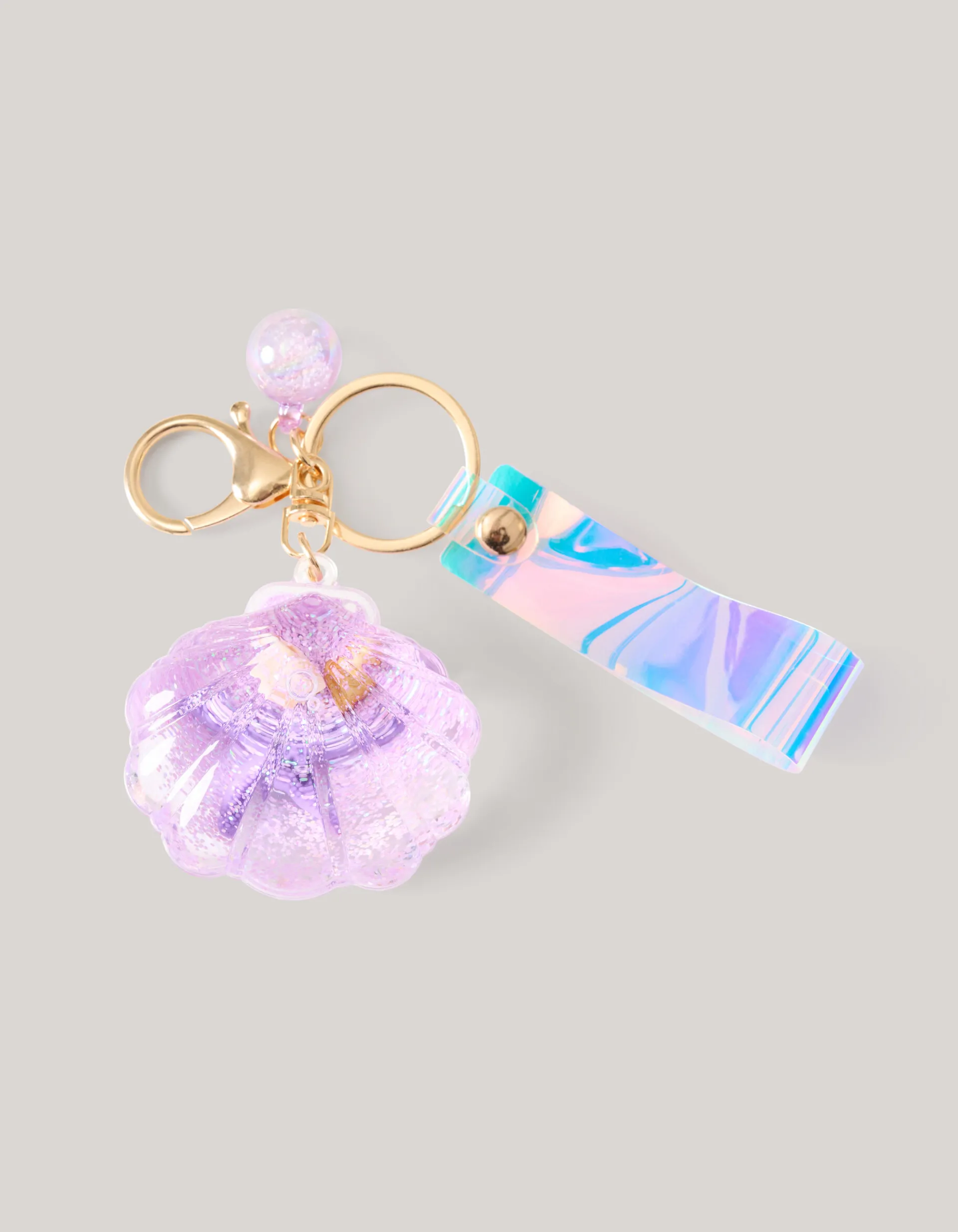 Shoeby Schelpen Sleutelhanger Paars< Overige Accessoires
