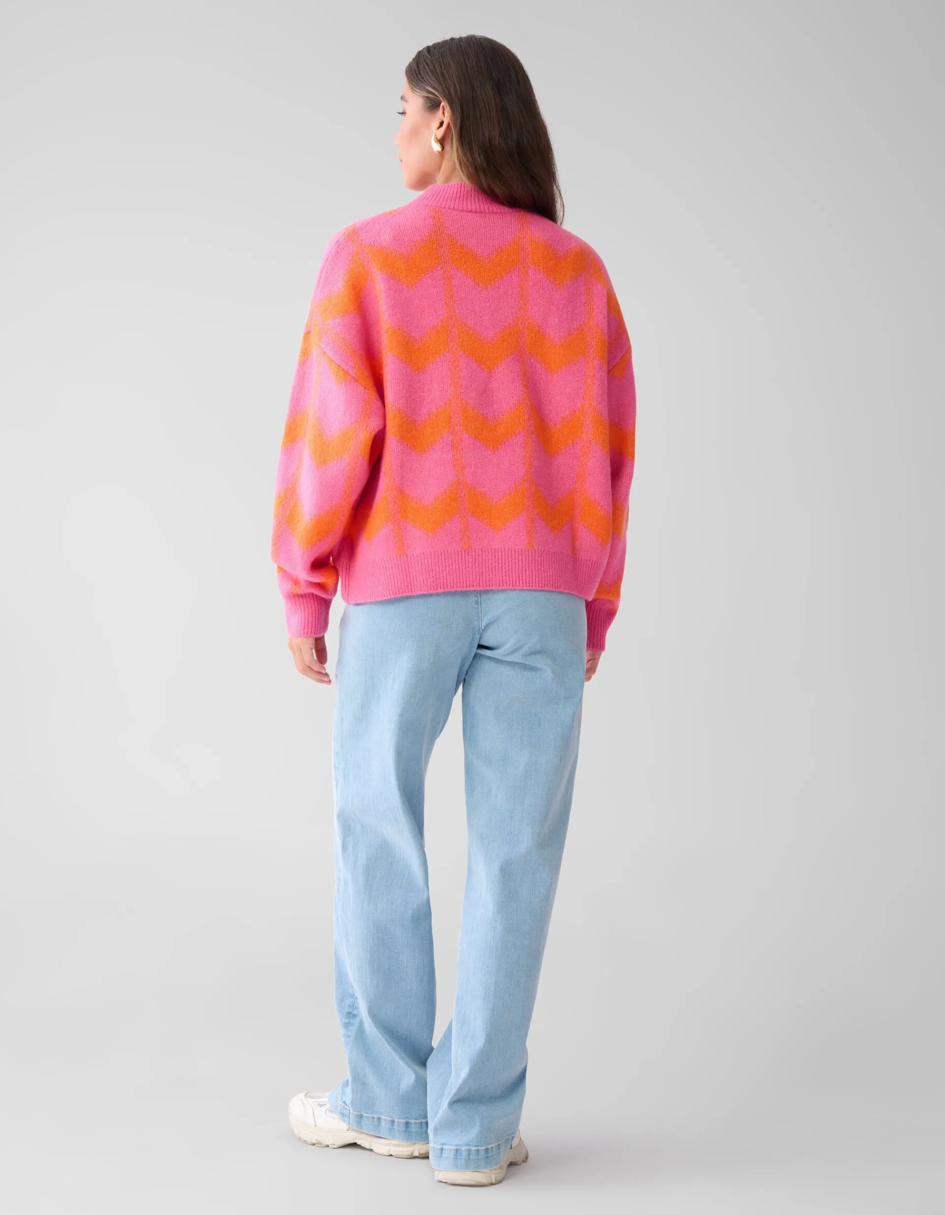 Shoeby Sequin Dames Trui Roze By Furmey<DAMES Truien En Sweaters
