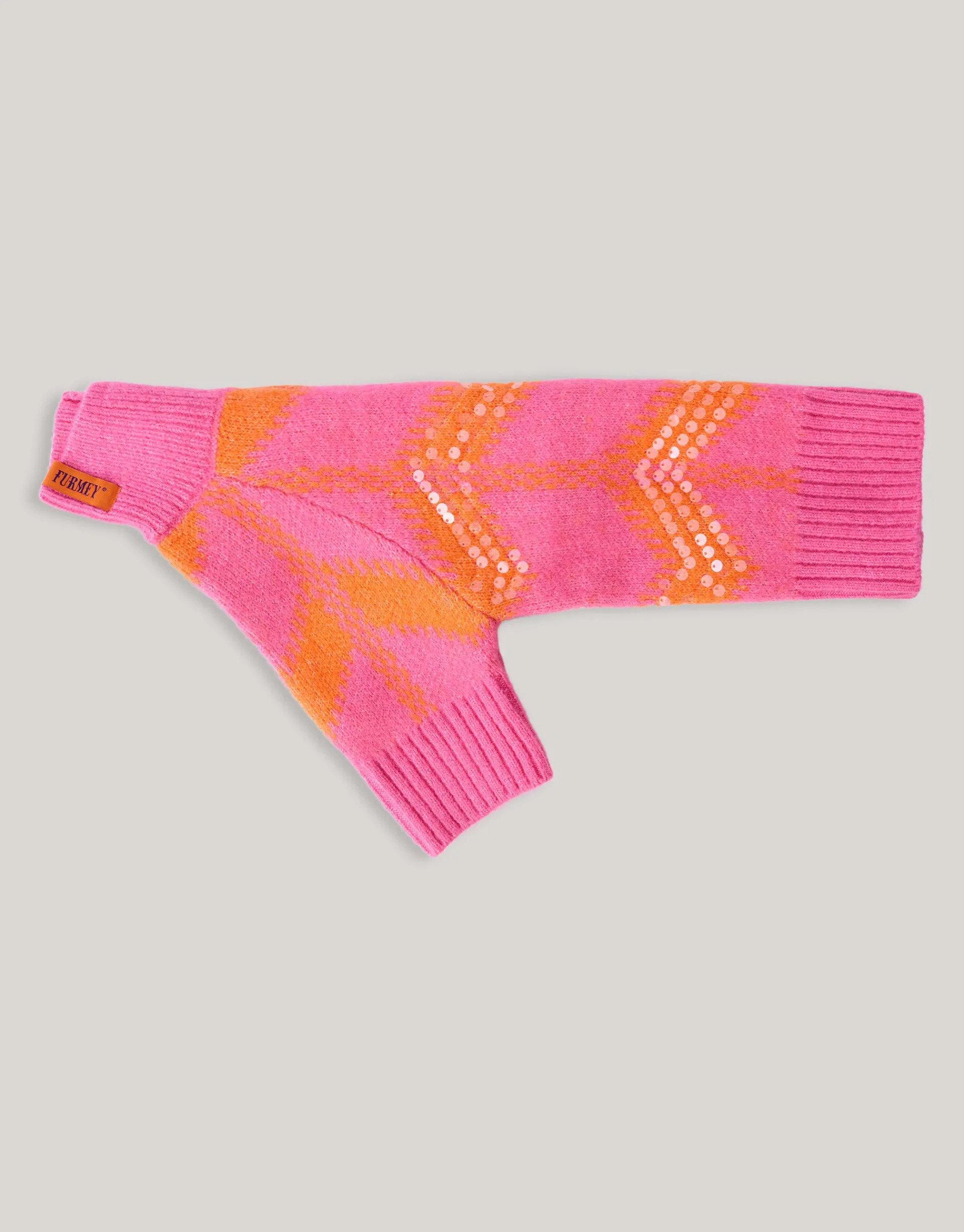 Shoeby Sequin Honden Trui Roze By Furmey<DAMES Overige Accessoires|Overige Accessoires