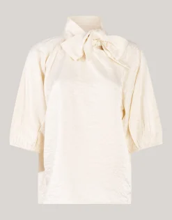 Shoeby Shine Blouse Gebroken Wit<DAMES Blouses