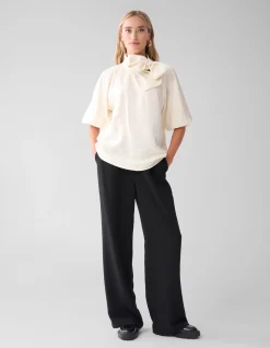 Shoeby Shine Blouse Gebroken Wit<DAMES Blouses