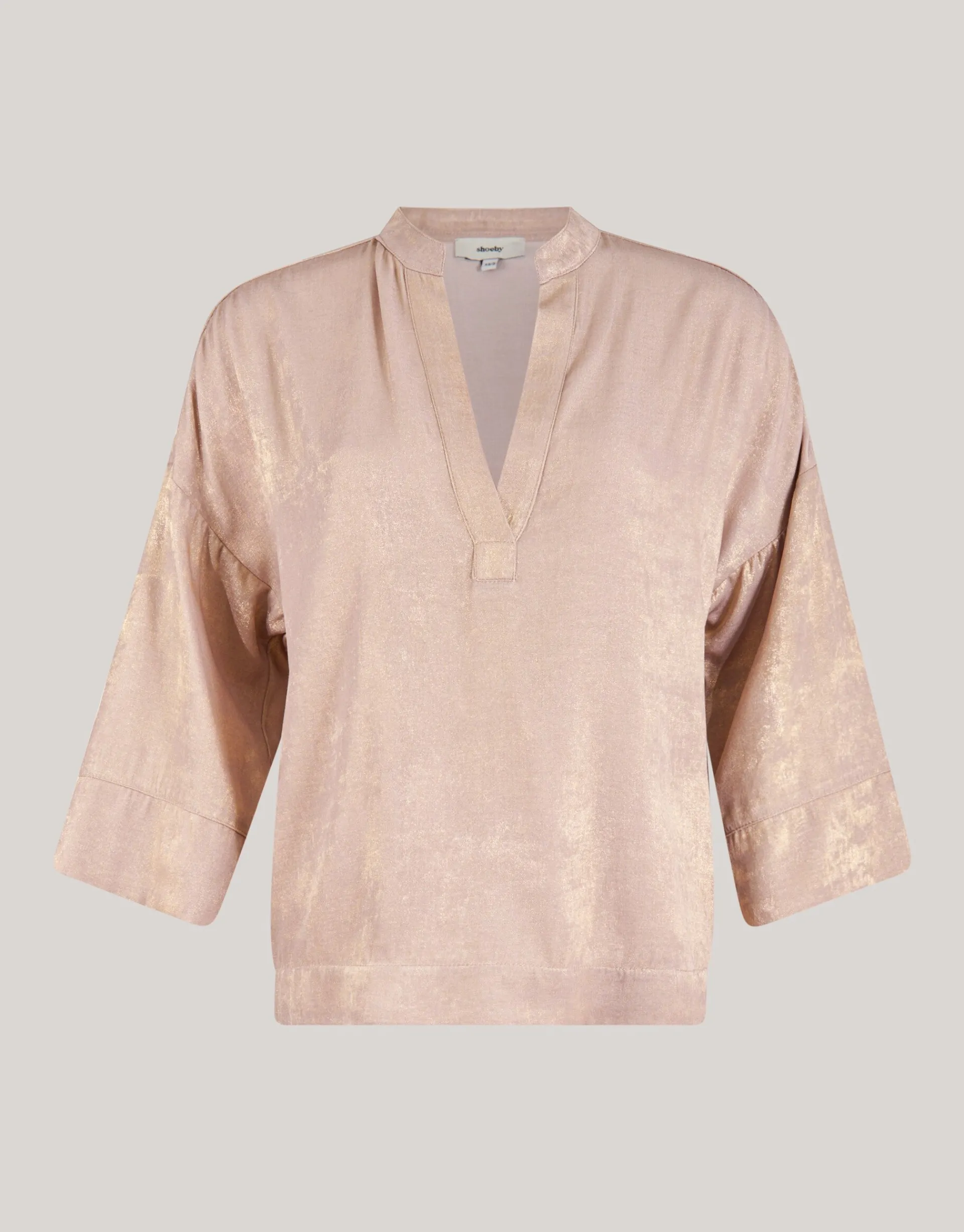 Shoeby Shine Wide Blouse Goud<DAMES Blouses