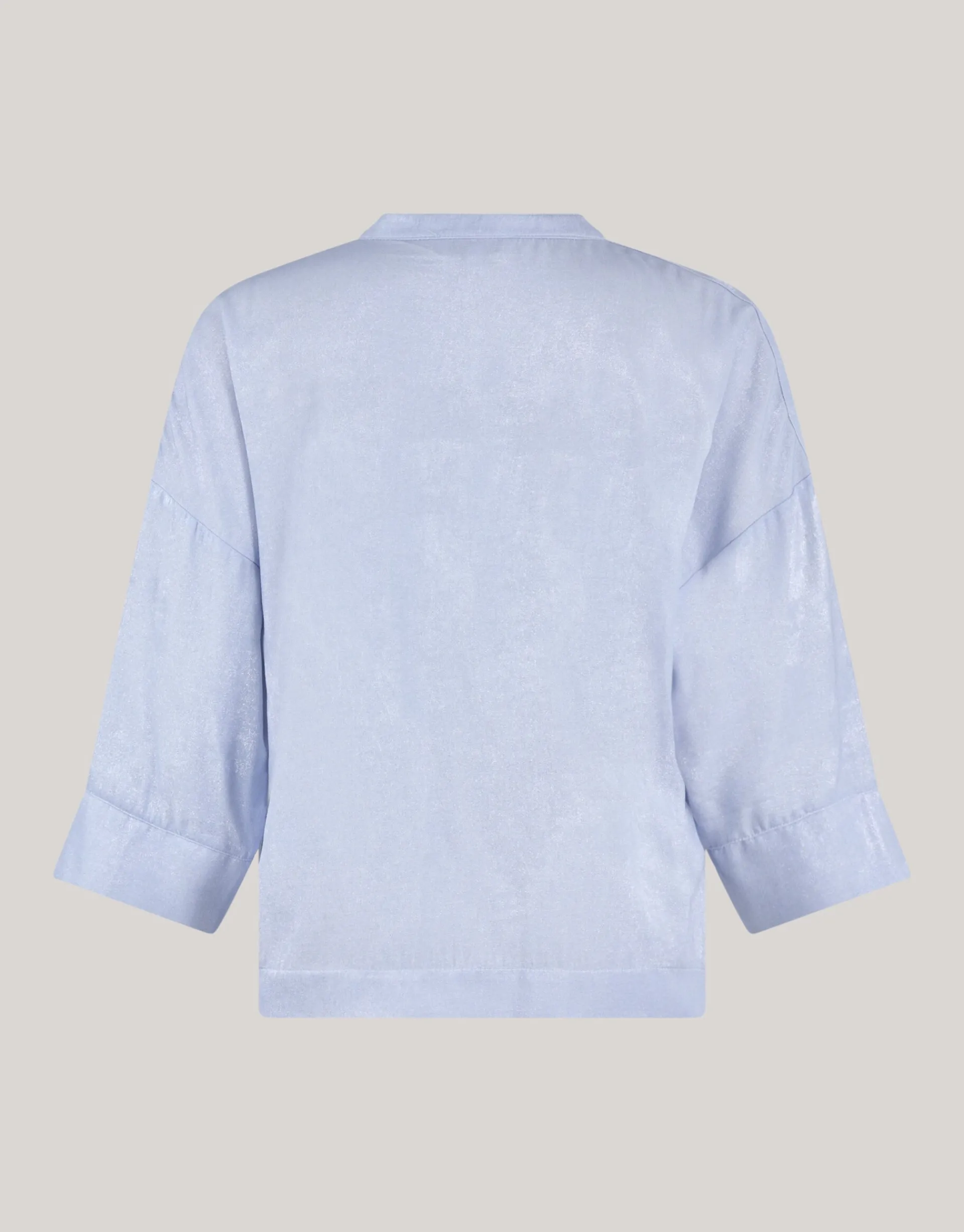 Shoeby Shine Wide Blouse Lichtblauw<DAMES Blouses