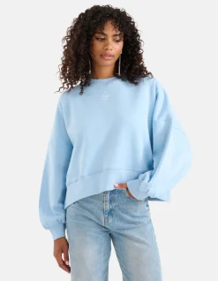 Shoeby Logo Sweater Lichtblauw<DAMES Truien En Sweaters