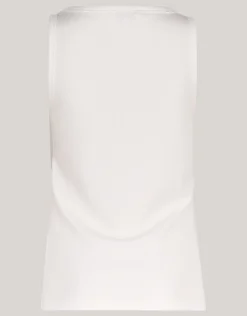 Shoeby Logo Tanktop Wit<DAMES Tops