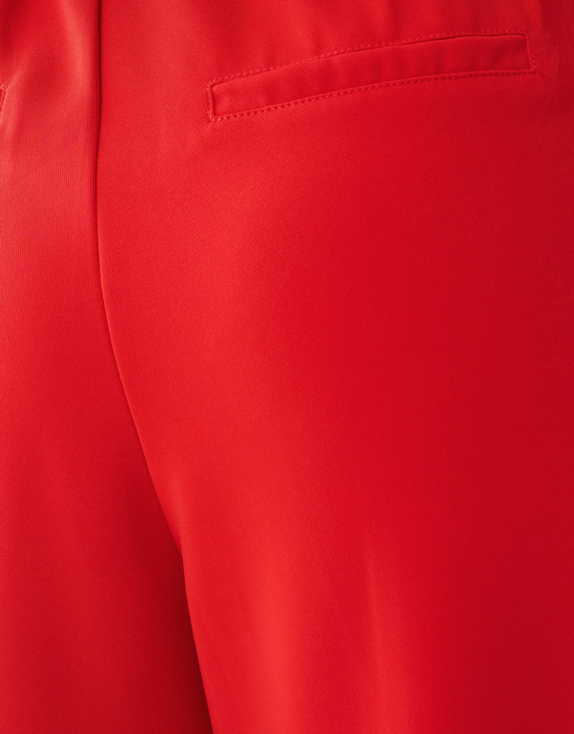 Shoeby Side Stripe Broek Rood<DAMES Broeken