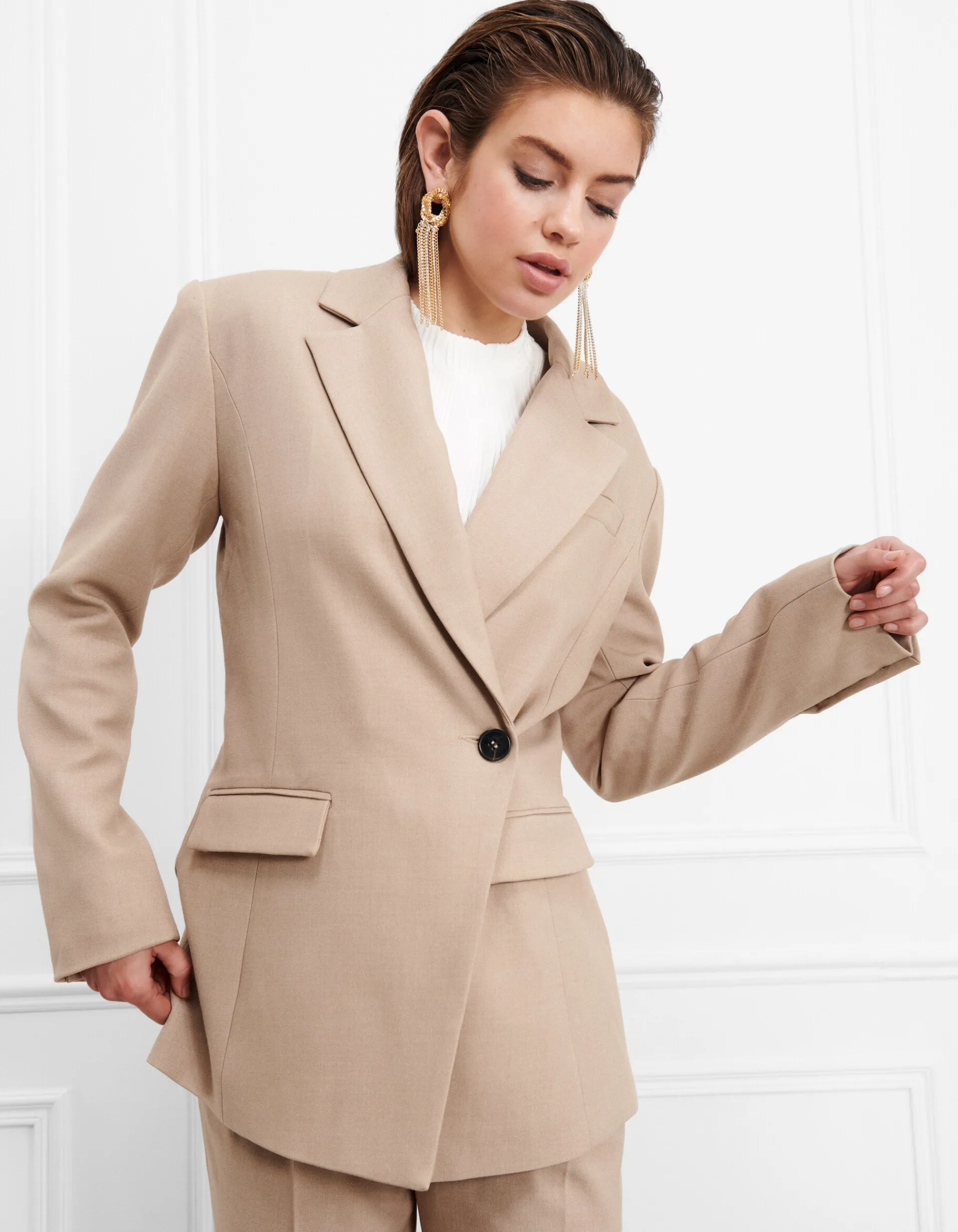 Shoeby Silhouet Blazer Beige<DAMES Blazers