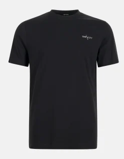 Shoeby Simplicity T-shirt Zwart<Heren T-Shirts En Polo's